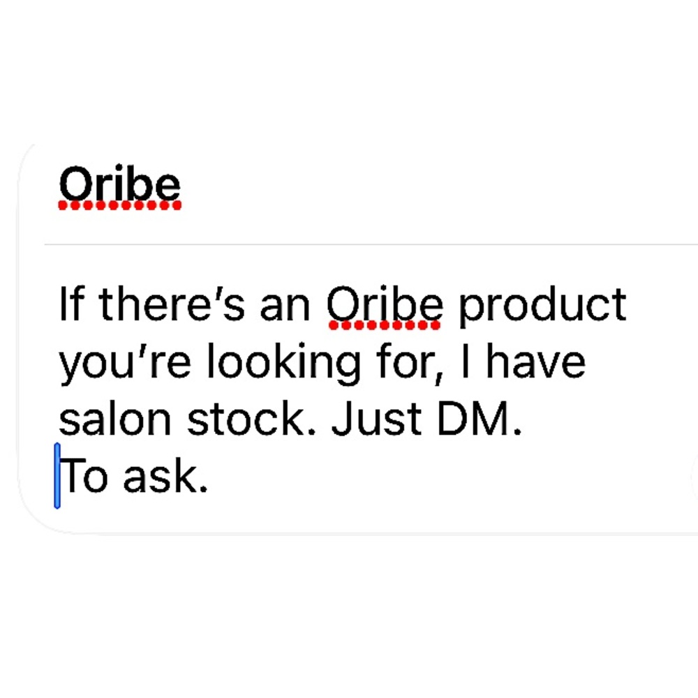 Oribe Stock Listed BELOW 👇